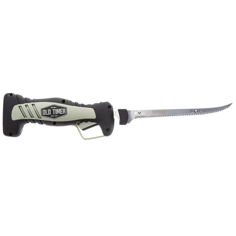 Old Timer 8" Blade Electric Fillet Knife - Rechargeable Lithium Ion Battery BTI Tools