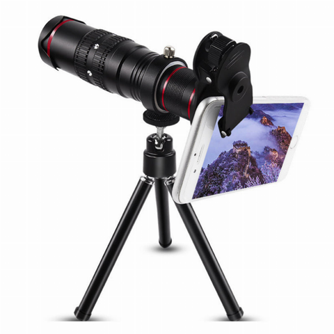 Zoomba Zoom-able 4K HD Telescopic Lens 18X With Tripod Vista Shops