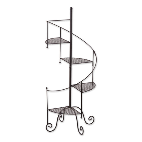 Iron Spiral Staircase Plant Stand Summerfield Terrace