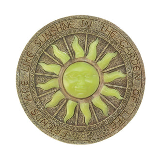 Glow-in-the-Dark Sun Stepping Stone Accent Plus