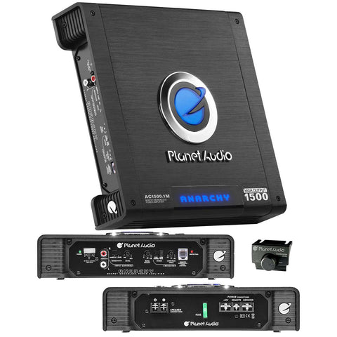 Planet Audio Monoblock Amplifier 1500W MAX Planet Audio