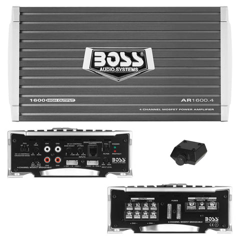 Boss Audio 4 Channel Amplifier 1200W RMS/1600W MAX Boss Audio