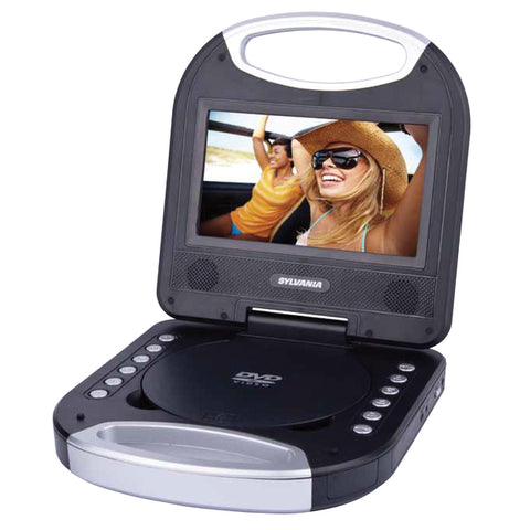 SYLVANIA SDVD7049-BLACK 7-In. Portable DVD Player with Integrated Handle and Earphones (Black) SYLVANIA(R)