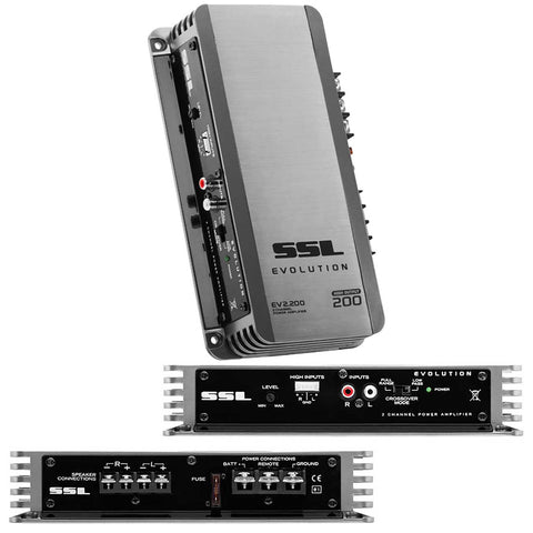 Sounstorm Mosfet 2CH 200W Power Amplifier Sound Storm Laboratories