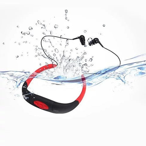 Aqua Tunes Bluetooth Waterproof Sports Headphones Black Vista Shops
