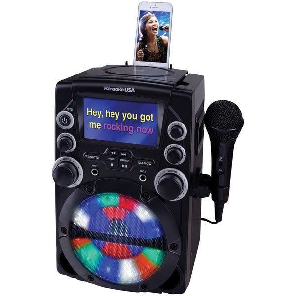 Karaoke USA GQ740 CD+G Karaoke System with 4.3-In. Color TFT Screen KARAOKE USA(TM)