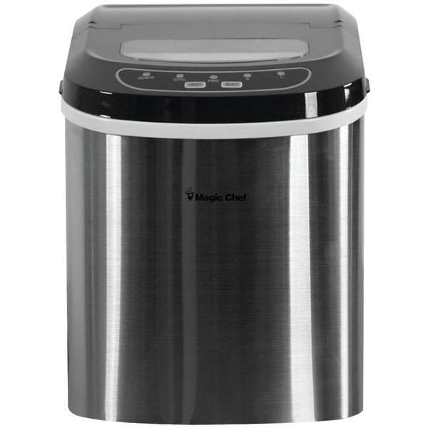 27LB ICE MAKER STAINLESS MAGIC CHEF(R)