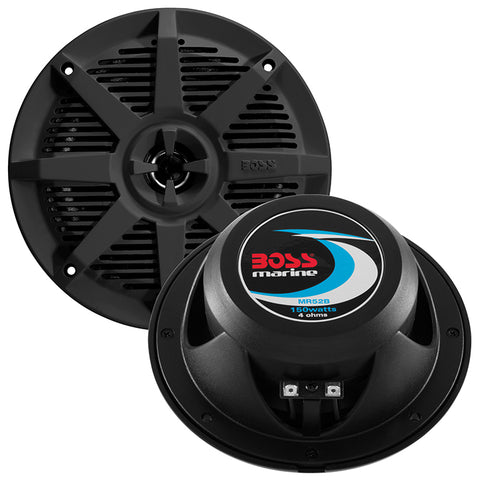 Boss Audio Marine 5.25” 2-Way Speakers (Black) Boss Audio