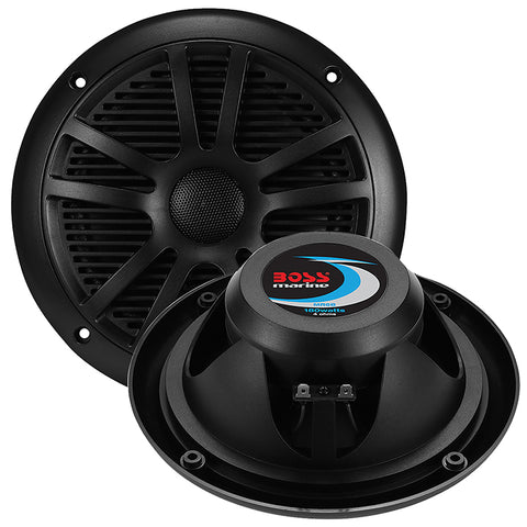 Boss Audio Marine 6.5” Dual Cone Speakers (Black) Boss Audio