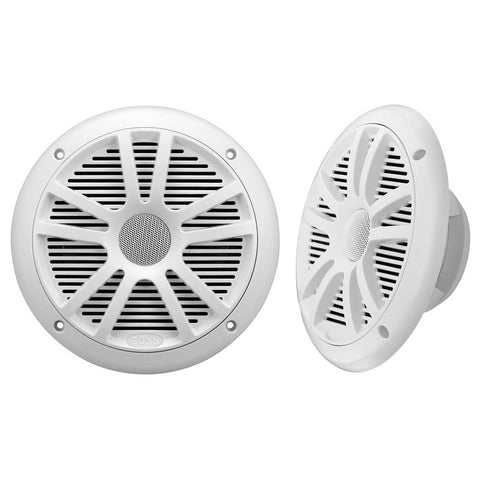 Boss Audio Marine 6.5” Dual Cone Speakers (White) Boss Audio