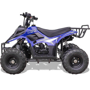MotoTec Rex 110cc 4-Stroke Kids Gas ATV Blue MotoTec