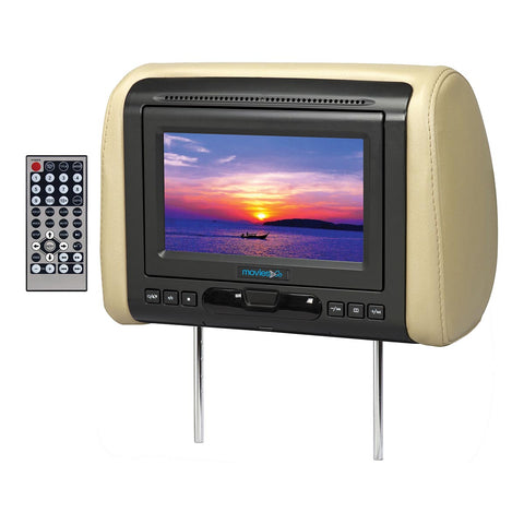 Movies to Go 7" Headrest Monitor(sold each) with DVD/HDMI output 3 Covers Audiovox
