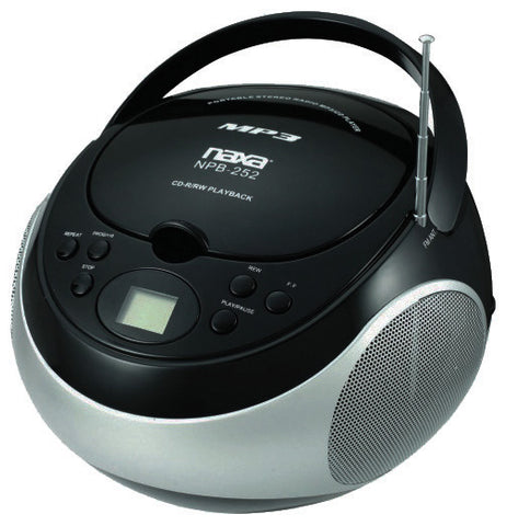 Naxa Portable mp3/CD Player with AM/FM Naxa