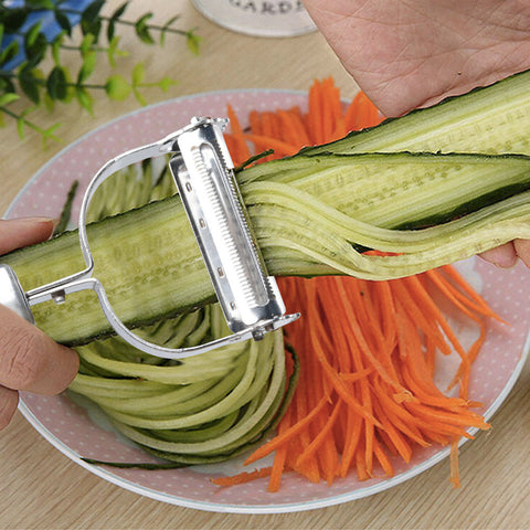 Stainless Steel Peeler Vegetable Cucumber Carrot Fruit Potato Kitchen Tool Onetify