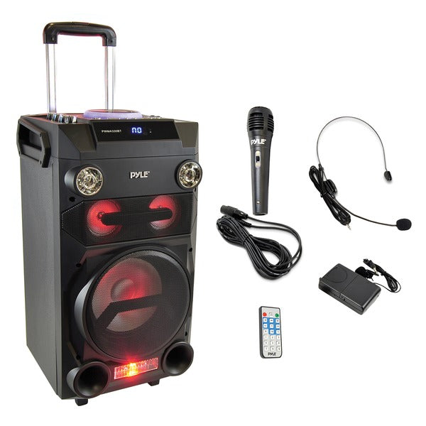 Pyle PWMA335BT Portable Bluetooth Karaoke Speaker Radio PYLE(R)