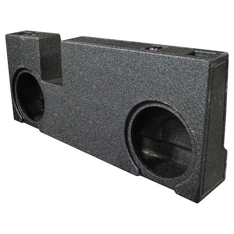 Qpower “Q-Bomb” Toyota Tundra Double Cab '07 - '22 Dual 10” Ported Woofer Enclosure Qpower