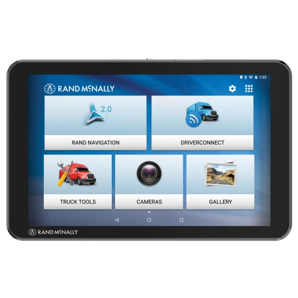 Rand McNally 052802230X 8-Inch TND Tablet 85 with Built-in Dash Cam RAND MCNALLY(R)