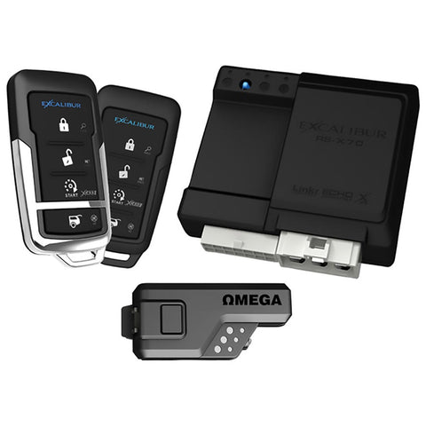 Excalibur Remote Start/Keyless Entry System with 1500 Foot Range Excalibur Alarms
