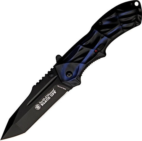 S&W Black Ops SWBLOP3TBL M.A.G.I.C. Assisted Opening Liner Lock Folding Knife BTI Tools