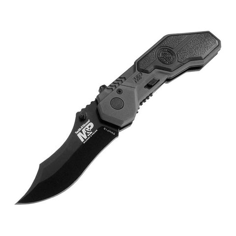 Smith & Wesson Military & Police M.A.G.I.C. Assisted Opening Liner Lock Folding Knife Clip Point Bla BTI Tools