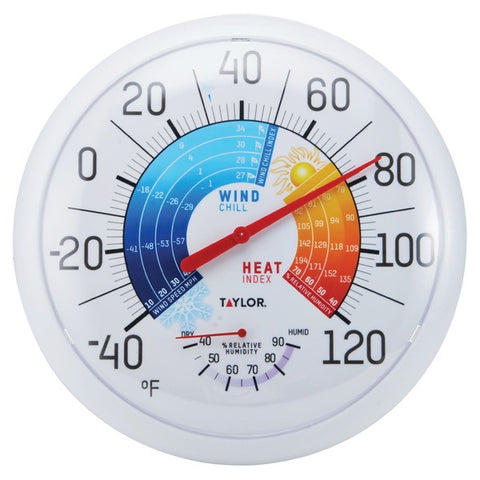 13.25IN RED DIAL THERMO TAYLOR(R) PRECISION PRODUCTS
