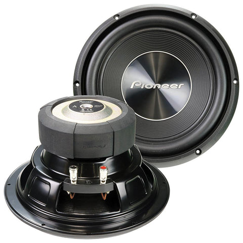 Pioneer 10" Dual 4ohm Subwoofer - 1300 Watts Max - 4 Ohm DVC Pioneer