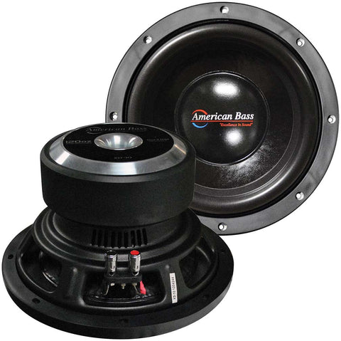 American Bass 10" Woofer 450W RMS/900W Max Dual 4 Ohm Voice Coils American Bass