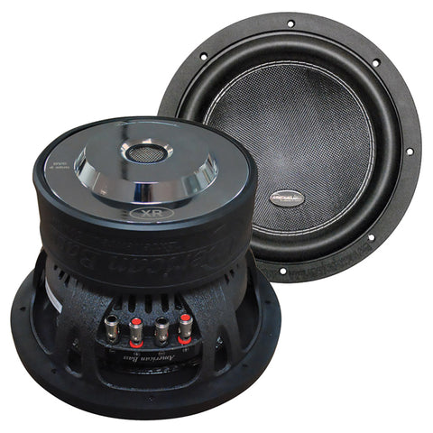 American Bass 10" Woofer 1000W RMS/2000W Max Dual 4 Ohm Voice Coils American Bass