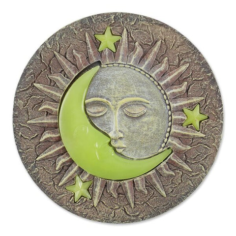 Accent Plus Glow-in-the-Dark Sun and Moon Stepping Stone Accent Plus