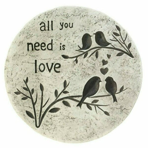 Accent Plus All You Need Is Love Garden Stepping Stone Accent Plus