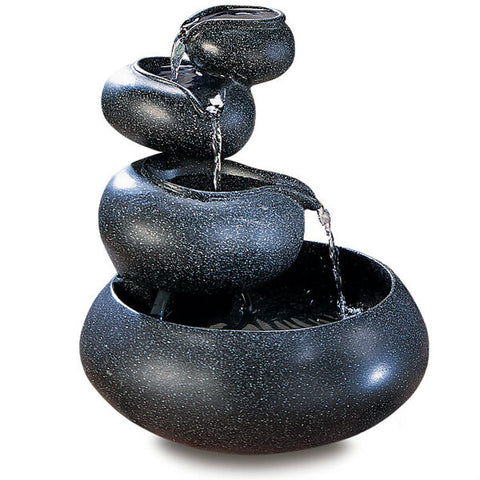 Accent Plus Four-Level Bowl Fountain Accent Plus