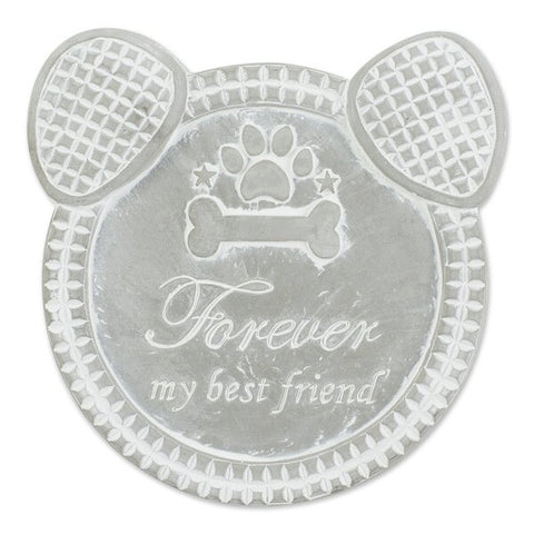 Accent Plus Dog Memorial Stepping Stone - Forever My Best Friend Accent Plus