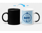Its a BOY Baby Shower Color Changing Heat Sensitive Mug Onetify
