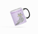 Bossy Cat Theme Heat Sensitive Color Changing Mug Onetify