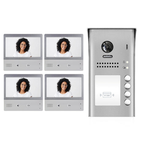 2Easy Video Intercom System 5009-N Video Intercom Entry System 170 Camera Unit, 2 Wire Connection 2easy Video Intercom Syst