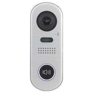 2Easy Video Intercom System 6003-N IP Door Entry Camera Panel  IPX-610 Outdoor Entrance Call Module for IP Video Intercom Door System with 170 Ultra Wide Fisheye Lens in Waterproof Metal Housing, Surface Mount 2easy Video Intercom Syst