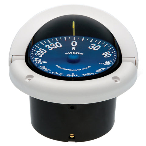 Ritchie SS-1002W SuperSport Compass - Flush Mount - White Ritchie