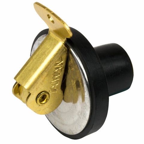 Sea-Dog Brass Baitwell Plug - 1/2" Sea-dog