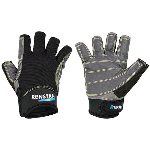 Ronstan Sticky Race Gloves - Black - XXS Earth Head