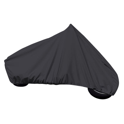 Carver Sun-Dura Sport Bike Motorcycle w/No/Low Windshield Cover - Black Carver By Covercraft