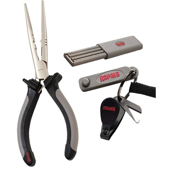Rapala Combo Pack - Pliers, Clipper, Punch & Sharpener Rapala