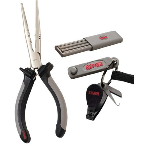 Rapala Combo Pack - Pliers, Clipper, Punch &amp; Sharpener Rapala