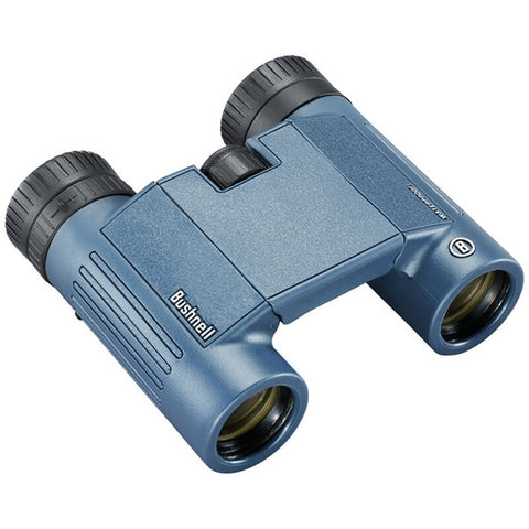 Bushnell 12x25mm H2O Binocular - Dark Blue Roof WP/FP Twist Up Eyecups Bushnell