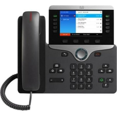 Cisco 8841 IP Phone - Corded - Corded - Wall Mountable - Charcoal Cisco Systems