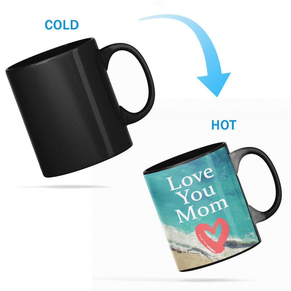 I Love you Mom Heat Sensitive Color Changing Mug Onetify