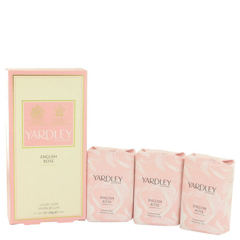 English Rose Yardley 3 X 3.5 Oz  Luxury Soap 3.5 Oz For Women Yardley London