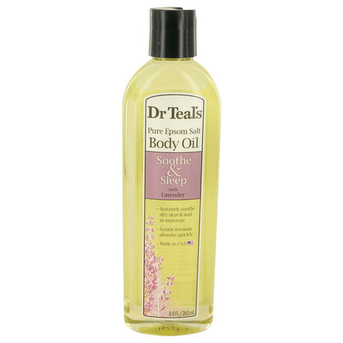 Dr Teal's Bath Oil Sooth & Sleep With Lavender Pure Epsom Salt Body Oil Sooth & Sleep With Lavender 8.8 Oz For Women Dr Teal's