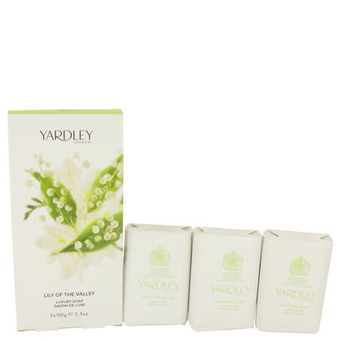 Lily Of The Valley Yardley 3 X 3.5 Oz Soap 3.5 Oz For Women Yardley London