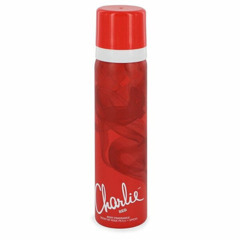 Charlie Red Body Spray 2.5 Oz For Women Revlon