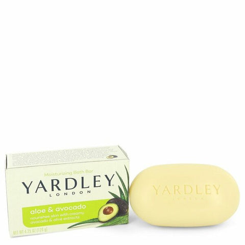 Yardley London Soaps Aloe & Avocado Naturally Moisturizing Bath Bar 4.25 Oz For Women Yardley London